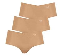 Sloggi Short Zero Modal pour femme, 3 x beige (cognac), XS