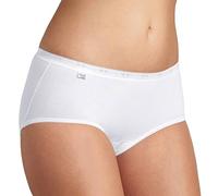 Sloggi Femme Sloggi Basic+ Midi 4p Slip, Blanc (White 0003), 50 EU