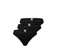 Sloggi Femme Basic+ Tai 3p Culotte, Noir (Black 0004), 44 Taille Fabricant 42 EU