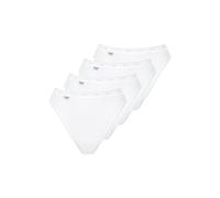 Sloggi Culotte Femme Basic+ Tai 4 pièces Blanc Taille 40