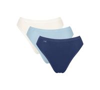 SLOGGI Slip ' Double Comfort ' bleu clair / bleu foncé, Taille 6XL