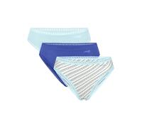SLOGGI Slip 'GO Crush' bleu / jaune / menthe / blanc, Taille M