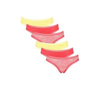 SLOGGI Slip 'GO Crush' jaune citron / rouge, Taille XXL
