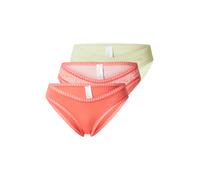 SLOGGI Slip 'GO Crush' jaune clair / saumon / blanc, Taille XL