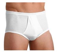 Sloggi - Slip homme ouvert - Taille 4 - Couleur blanche
