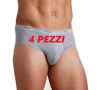 Sloggi Slip (pack de 4) Homme, Multicolore (Black Combination), L