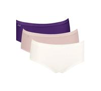 SLOGGI Slip prune / rose ancienne / blanc cassé, Taille M