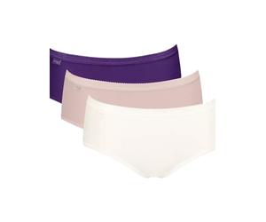 SLOGGI Slip prune / rose ancienne / blanc cassé, Taille M
