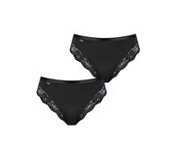 SLOGGI Slip ' Romance ' noir, Taille M-L
