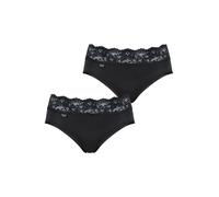 SLOGGI Slip ' Romance ' noir, Taille S