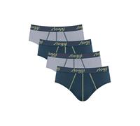 SLOGGI Slip 'Start' bleu foncé / jaune / gris / rouge foncé, Taille S
