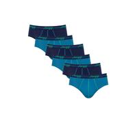 SLOGGI Slip 'Start' turquoise / bleu foncé, Taille L