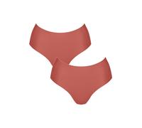 SLOGGI Slip ' ZERO Feel 2.0 Highwaist ' orange / rouge, Taille XS