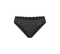 SLOGGI Slip 'ZERO Feel Bliss' noir / argent, Taille L