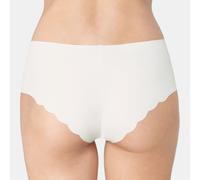 SLOGGI Slips Culotte Microfibre Zero Modal Court Lycra Blanc / Crème Sans Naht