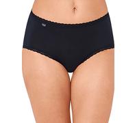 Sloggi sloggi 24/7 CotLac Midi, Bikini Femme, Noir (BLACK 04), 40