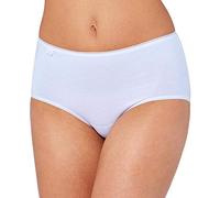 Sloggi sloggi 24/7 Cotton MD3P, Bikini Femme - Lot de 3 - Blanc - 46