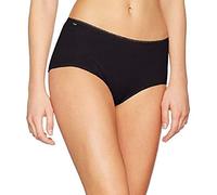 Sloggi sloggi 24/7 Cotton Midi, Bikini Femme, Noir (BLACK 04), 42