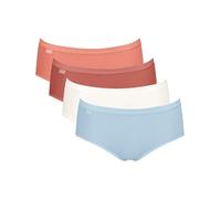Sloggi Culotte femme Basic+ Midi C4P Multicolore (x4)