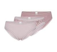 Sloggi Slip GO Crush Mini C3P Femme – poudre/rose ancienne/noir – Taille S