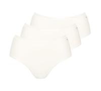 Culotte cotton femme Sloggi Go Daily Midi (x3) Blanc XL