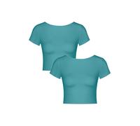SLOGGI Soutien-gorge ' ZERO Feel 2.0 Crop Top ' turquoise, Taille 90