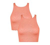 SLOGGI Soutien-gorge ' ZERO Feel Bliss Crop Top ' abricot, Taille 70