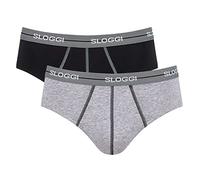 Sloggi Start Midi C2P Box Homme, Grey Combination, 2