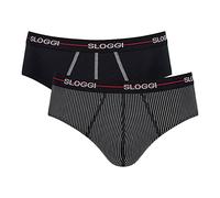 Sloggi Boxer homme Start Midi C2P – Rouge, combinaison foncée – Taille M