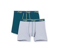 SLOGGI Boxers 'men Start' pierre / citron vert / pétrole, Taille S