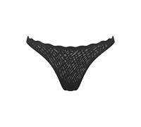 SLOGGI String 'ZERO Feel Bliss' gris clair / noir, Taille XL