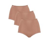 Sloggi Women 24/7 Cotton Maxi C3P Slip, Brush, 48 FR/ES, 46 EUR