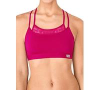 Sloggi Women Move Flex P Soutien-Gorge De Sport, Rose (Flashy Pink 6653), 100C Femme