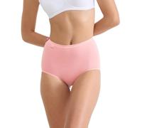 Sloggi Women's Basic H Maxi C3P Lot de 3 Slips pour Femme, Rouge/Jaune, 44