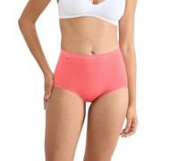 Sloggi Women's Basic+ Maxi C4P Lot de 4 Slips pour Femme, Combinaison Rouge foncé, 48