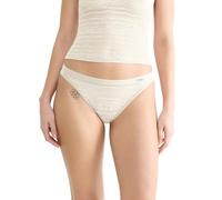 Sloggi Women's Free Evolve String Lace Bries, Silk White, 02, Silk White, 02