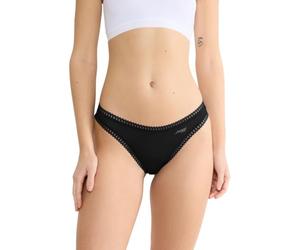 Sloggi Women's GO C3P Lot de 3 Strings pour Femme Noir Taille M, Noir, M