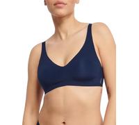 Sloggi Soutien-gorge Femme Zero Feel 2.0 Soft Bra Bleu foncé / Gris Taille 75