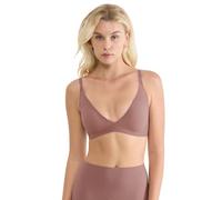 Sloggi Zero Feel 2.0 The Up P Bra Soutien-Gorge rembourré, Chocolat, L Grande Taille Femmes