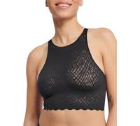 Sloggi ZERO Feel Bliss Crop Top Femme, Black, XL