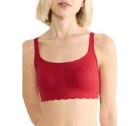 Sloggi Zero Feel Bliss Festive Top Bra, Shanghai Red, M Femmes