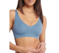 Sloggi ZERO Feel Bliss Soft bra Femme, Azura Blue, L Grande taille