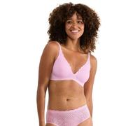 Sloggi Zero Feel Bliss The Up P Bra Soutien-Gorge rembourré, Rose Floral, M Femmes