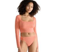 Sloggi Zero Feel Bliss Top Long SLE. T-Shirt, Lovely Apricot, L Femmes