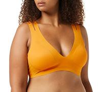 sloggi Zero Feel Flow Bralette Bustier, Opaque, Burnt Apricot, M Femme