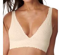 Sloggi Zero Feel Lace 2.0 Top Femme, Angora, XS