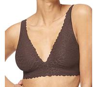 Sloggi Zero Feel Lace 2.0 Top Femme, Ebony Brown, S