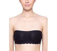 sloggi Zero Feel Lace Bandeau Soutien-Gorge, Noir (Black 0004), L Femme