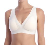 sloggi ZERO Feel Lace Bralette - Soutien-gorge sans armature Femme - ZERO couture, ZERO marque sur la peau - Ultra-confort et invisible sous les vêtements - bonnets amovibles