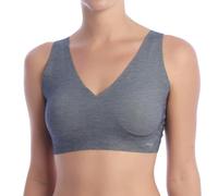 sloggi ZERO Feel Natural Top - Soutien-gorge sans armature Femme - Gris (BLACK COMBINATION M014) - XS